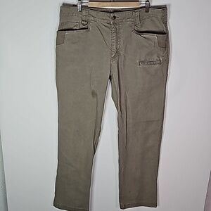 Noble Outfitters 38x36 beige fullflexx hammer drill canvas work pants